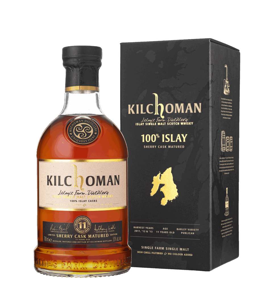 100% Islay Sherry Cask Matured - 11 Years Old - Kilchoman Distillery